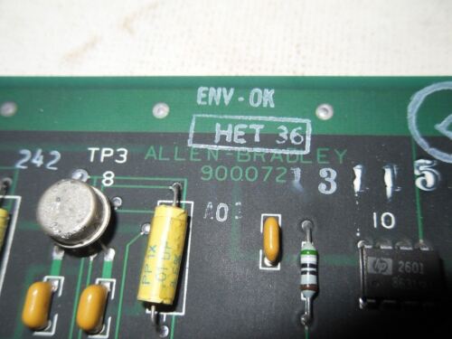 Allen-Bradley 8000-AFZ 900072 Servo Resolution/Induction Module