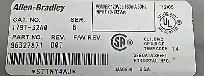 Allen-Bradley 1791-32A0 I/O Module