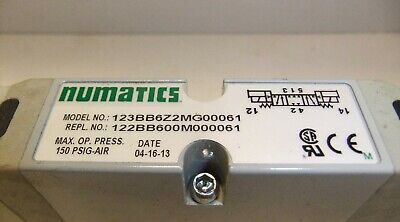 Numatics Solenoid Valve 123BB6Z2MG00061