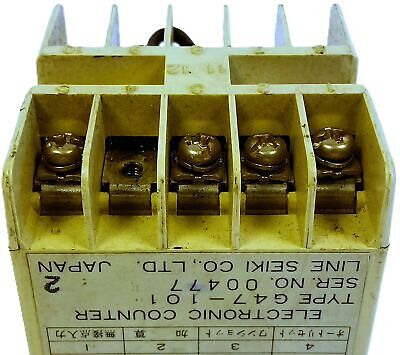 Line Seiki G47-101 100-240 V AC Digital Electronic Counter