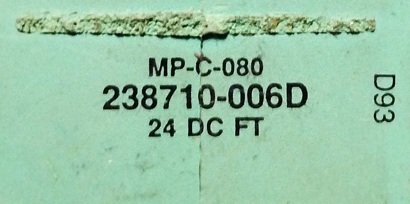 ASCO 238710-006-D MP-C-080 24 V DC Class FT Coil for Solenoid Valve