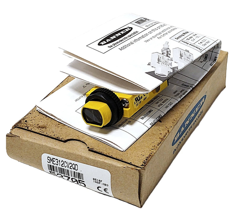 Banner Engineering SME312CV2QD 53705 10-30 V DC Photoelectric Proximity Sensor