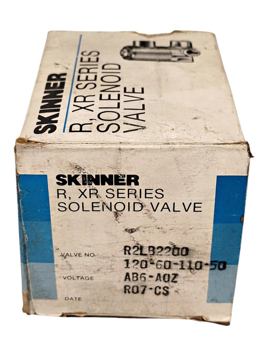 Skinner R2LB2200 5-200 psi Solenoid Valve w/ 110/120 V AC Coil and 1/4 in Ports
