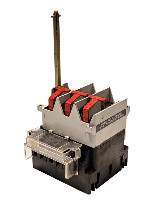 Allen-Bradley Ser B 194R-NJ030P3 600 V AC 30 A Rod Operated Fusible Disconnect