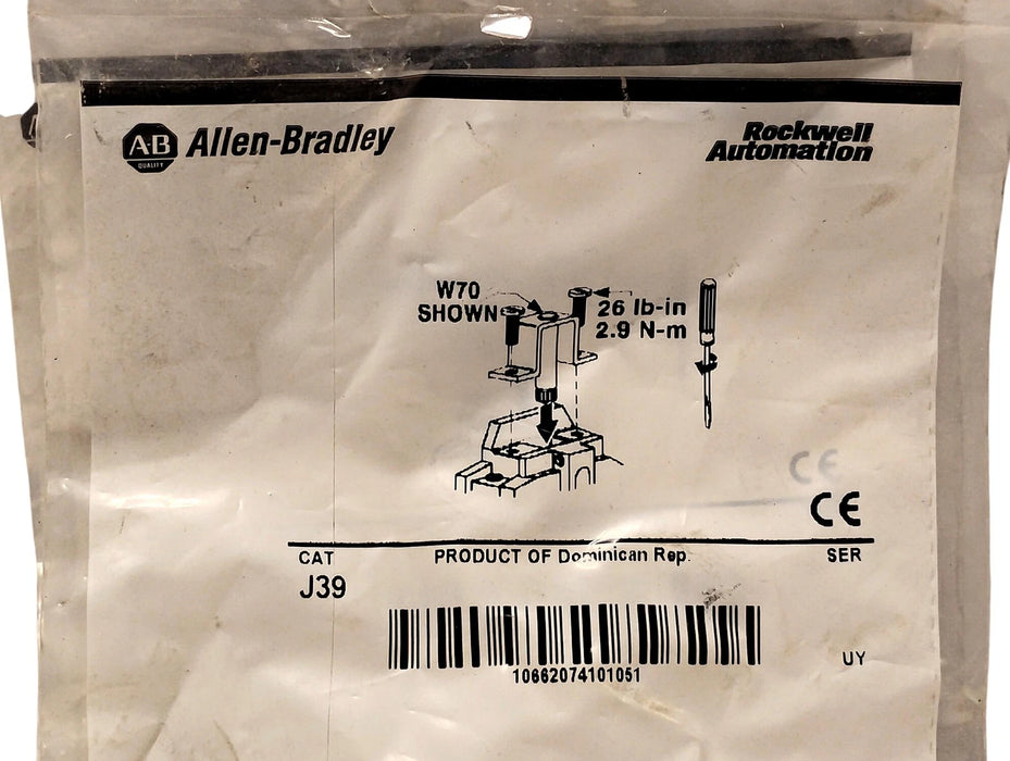 Allen-Bradley J39 Class 10 Heater Element for Overload Relay