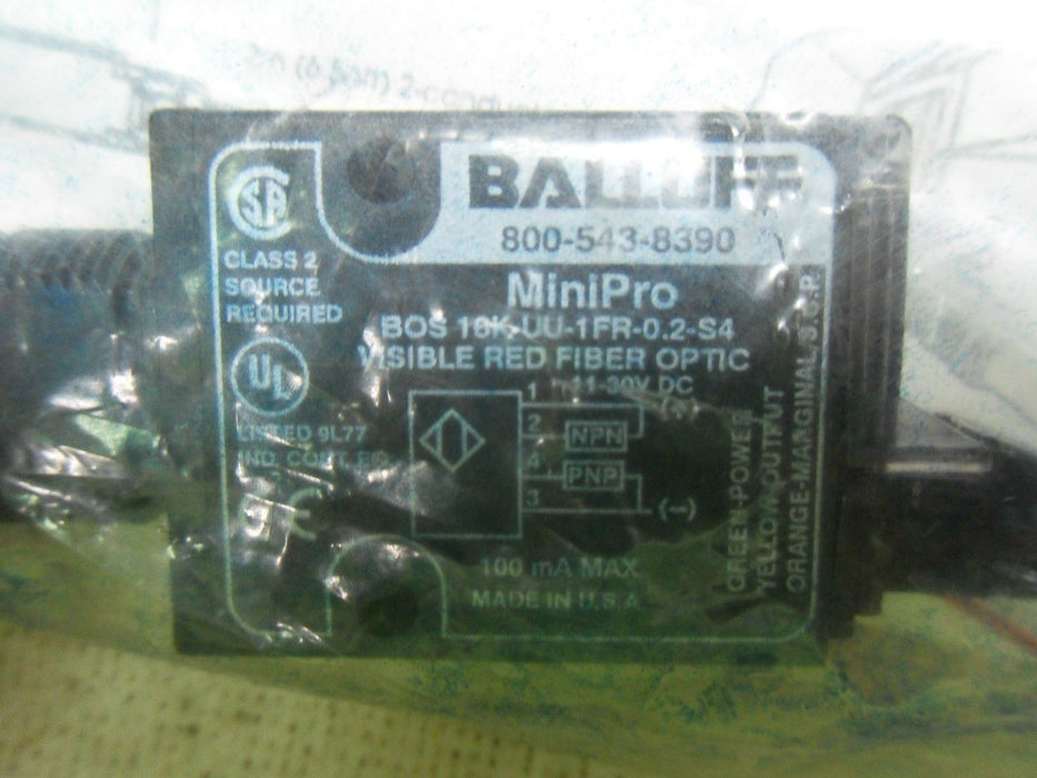 Balluff BOS 16K-UU-1FR-0.2-S4 Photoelectric Sensor