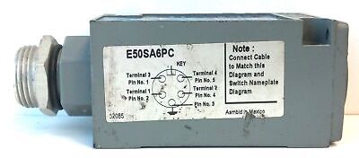 Eaton Cutler-Hammer E50SA6PC Heavy Duty Limit Switch