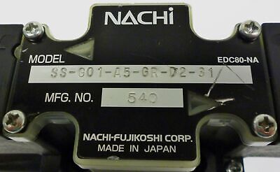 Nachi SS-G01-A5-GR-D2-31 540 Solenoid Valve