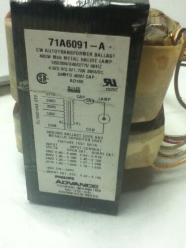 ADVANCE 71A6071-001D CORE & COIL BALLAST KIT