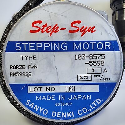 SANYO DENKI 103-8575-5590 Step-Syn Stepping Motor