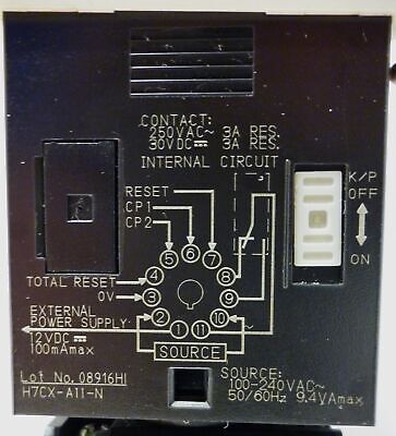 Omron H7CX-A11-N 6-Digit Digital Counter