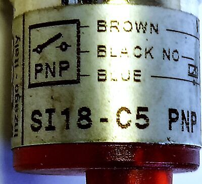 AECO SI18-C5-NPN-NO 10-30 VDC Inductive Proximity Sensor