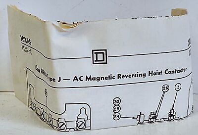 Square D 9998-JA2 6 Pole Type J Contact Kit for Hoist Contactor