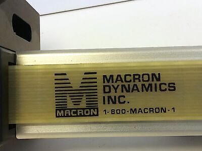 Macron Dynamics 10329001 Linear Rail and Belt Driven Actuator