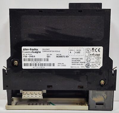 Allen-Bradley 1756-DNB Ser A FW REV 4.002 96398675-A01 PLC Communication Module