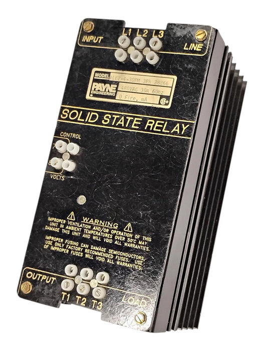 Payne Engineering 11EX-4-30PM 28866 480 V AC 30 A 3 Phase Solid State Relay