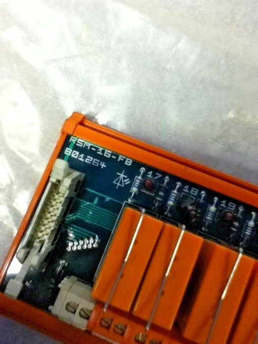 Weidmuller RSM-16-FB Relay Board- No Box