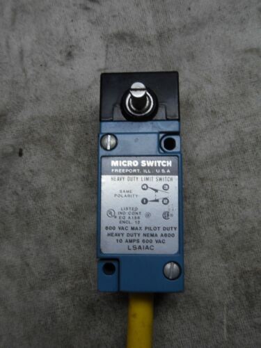 MICRO SWITCH LSA1AC HEAVY DUTY LIMIT SWITCH