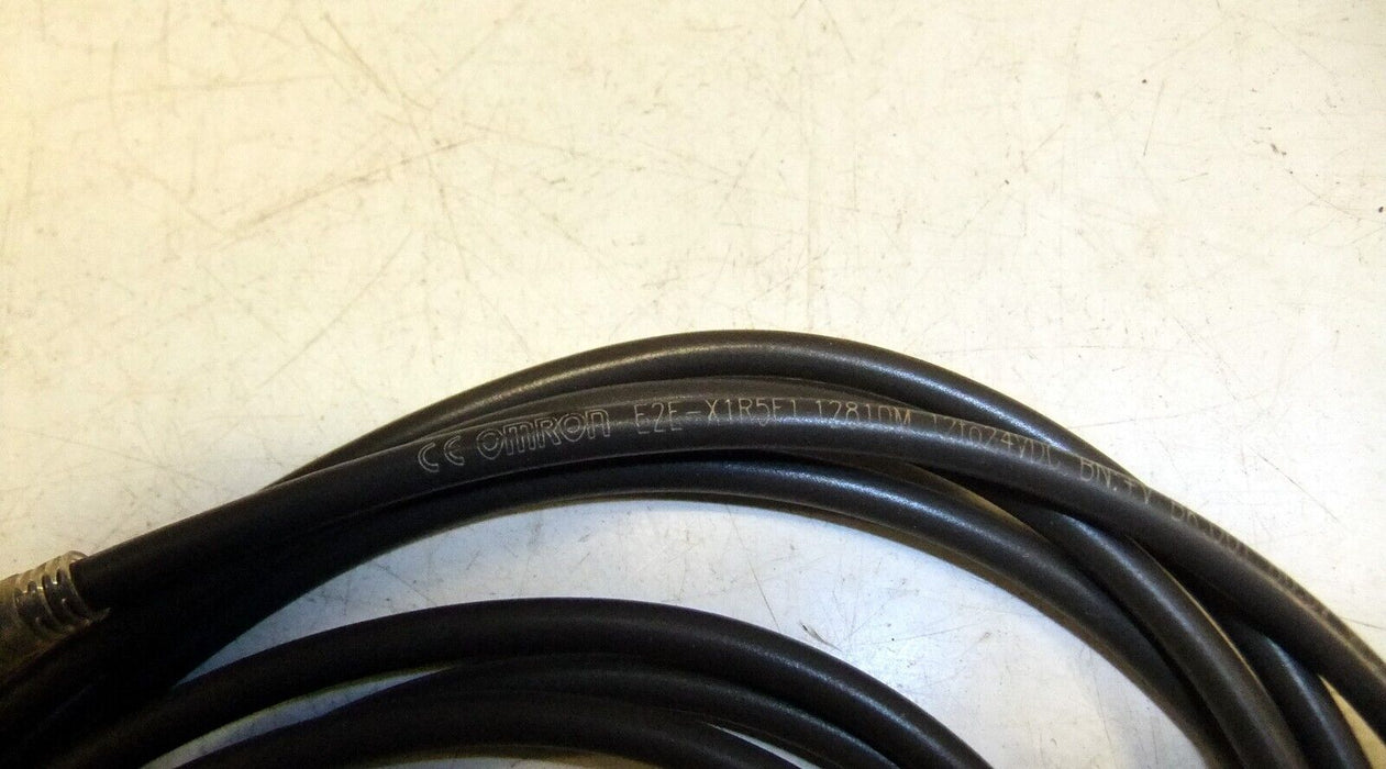Omron E2E-X1R5F1 12-24VDC Inductive Proximity Sensor