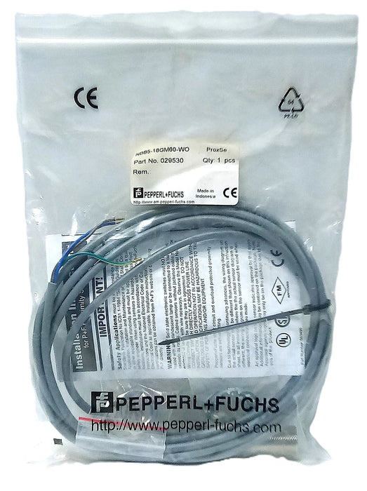 Pepperl Fuchs NBB5-18GM60-WO 029530 20-253 V AC Inductive Proximity Sensor