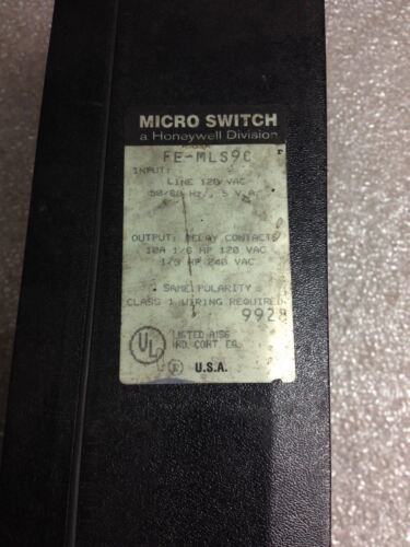 MICRO SWITCH FE-MLS9C PHOTOELECTRIC PHOTOSWITCH