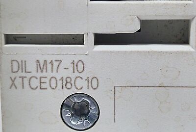 Eaton DILM17-10 XTCE018C10A 18A Non-Reversing Contactor with 110/120V Coil