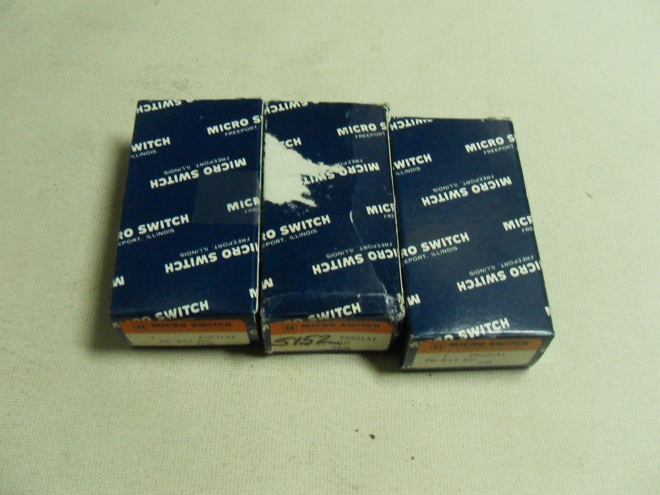 3 Microswitch Pms21A1 Push Button Switch