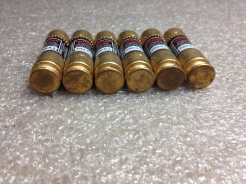 6 Bussmann FRN-R-3 Fuses