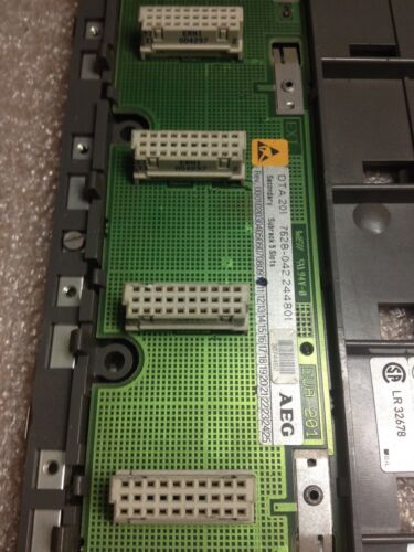 GROUP SCHNEIDER DTA201 5 SLOT SECONDARY SUBRACK