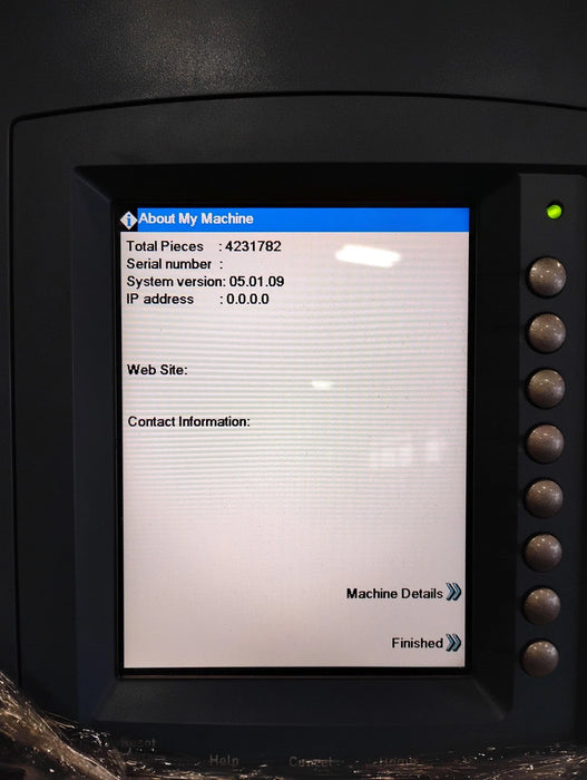 Pitney Bowes DI900 FastPac Document Inserting Machine w/ DIVS Vertical Stacker