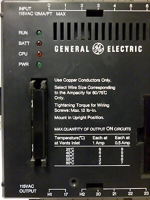 GE IC609SJR101A PLC Interface Panel