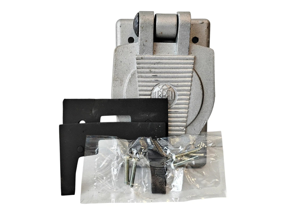 Hubbell 20405 HBL20405 Cast Aluminum Lift Cover Plate for 20403 Outlet