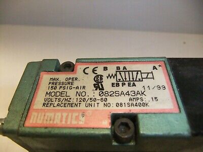 Numatics Valve 082SA43AK