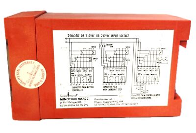 Allen-Bradley 440R-D23024 MSR7C Guardmaster MINOTAUR 24 V DC Safety Relay