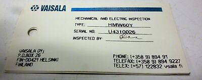 Vaisala HMW60Y Temperature and Humidity Transmitter