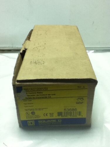Square D 8501XO1200V02 CONTROL RELAY
