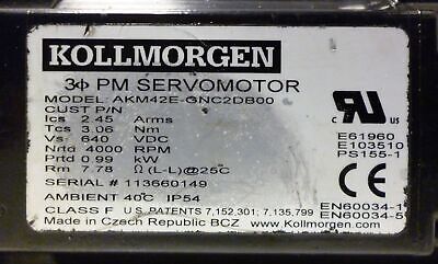 Kollmorgen AKM42E-GNC2DB00 Servo Motor