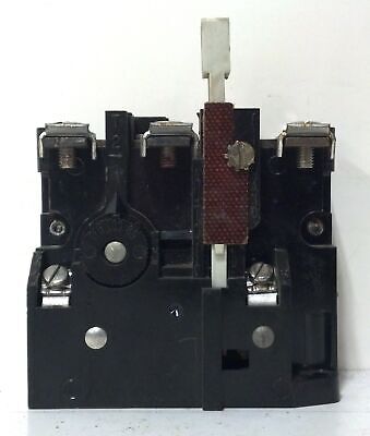 Westinghouse AA13A Model J Max 600 V AC 3 P Size 1 Thermal Overload Relay