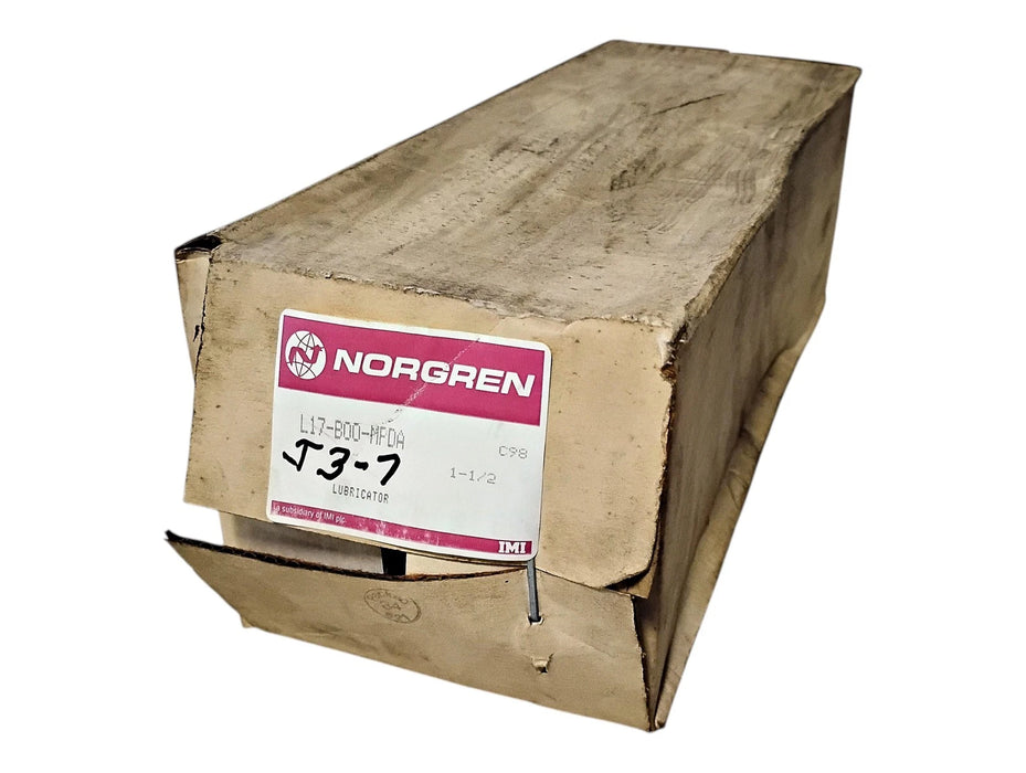 Norgren L17-B00-MPDA 1-1/2" NPTF 250 PSIG Heavy Duty Compressed Air Lubricator
