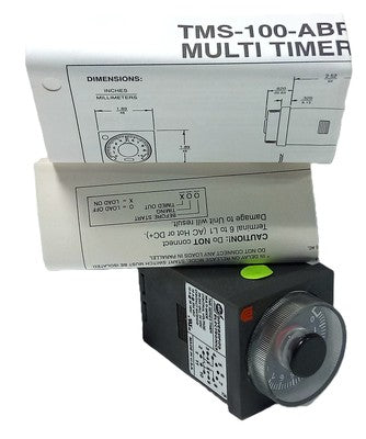 ATC TMS-100-ABP-10H 24-240 V AC or 24 V DC 0-10 Sec Timer Module
