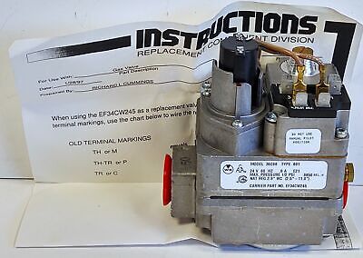 Factory Authorized Parts 36C68-801 3/4 NPT 24 V Natural Gas Valve for Carrier
