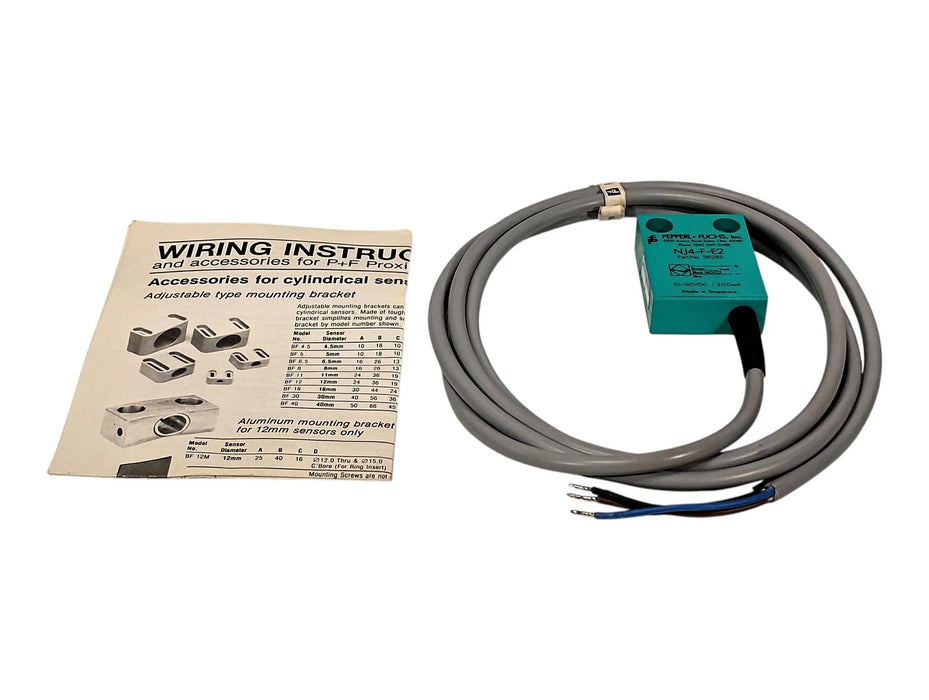 Pepperl Fuchs NJ4-F-E2 11628S 10-30 V DC Inductive Proximity Sensor