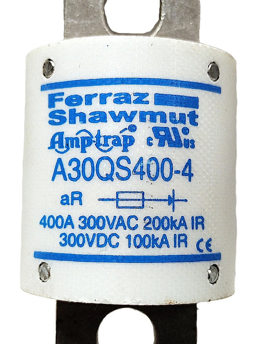 Ferraz Shawmut A30QS400-4 300 V 400 A Very Fast-Acting Current-Limiting Fuse
