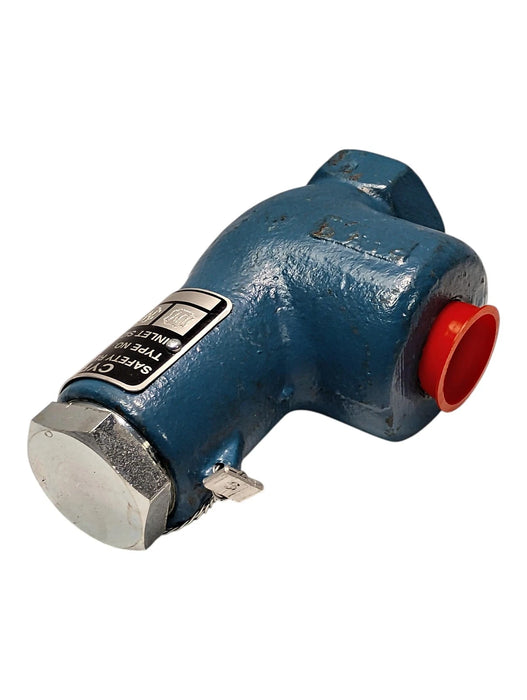 Cyrus Shank 803-LQ 100 psig Relief Valve w/ 1/2 in Inlet and 3/4 in Outlet