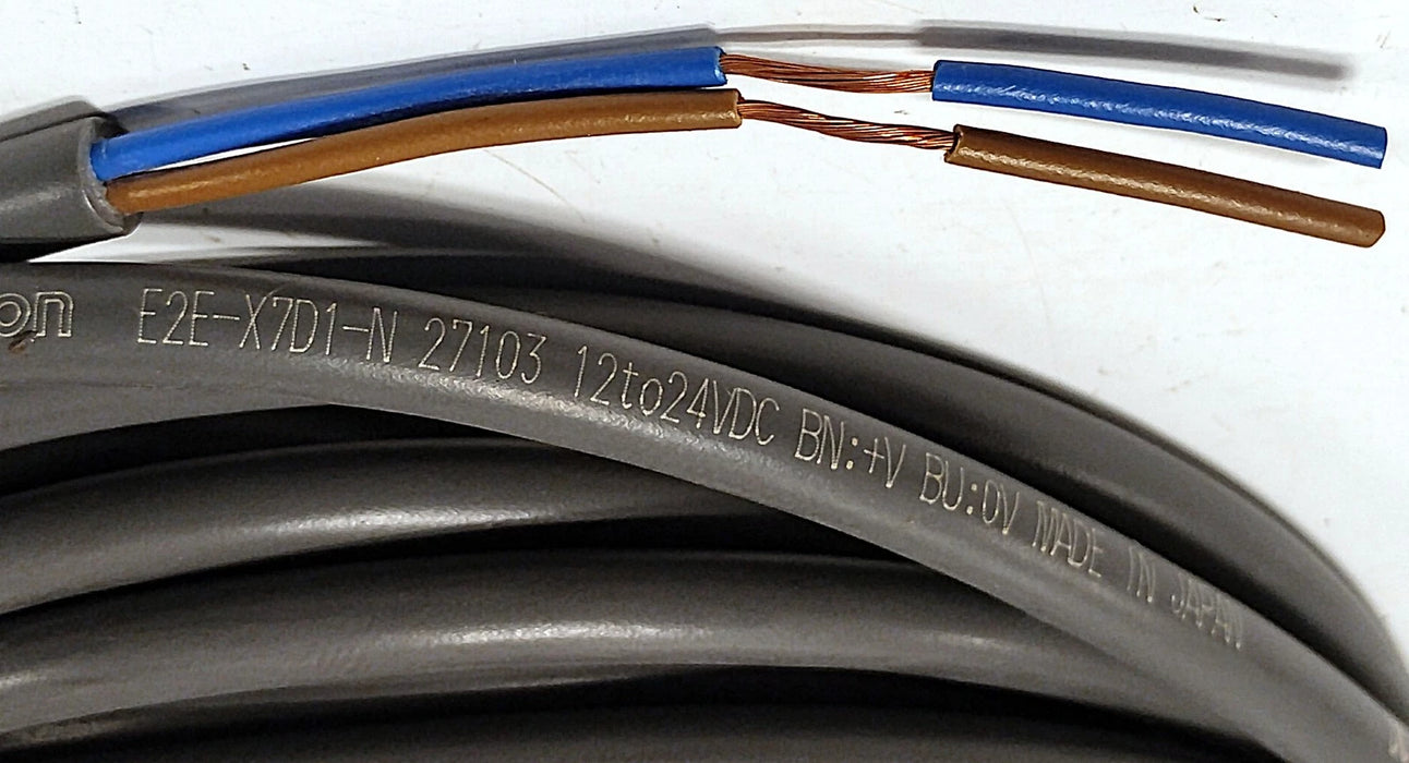 Omron E2E-X7D1-N 12-24 V DC Shielded inductive Proximity Sensor