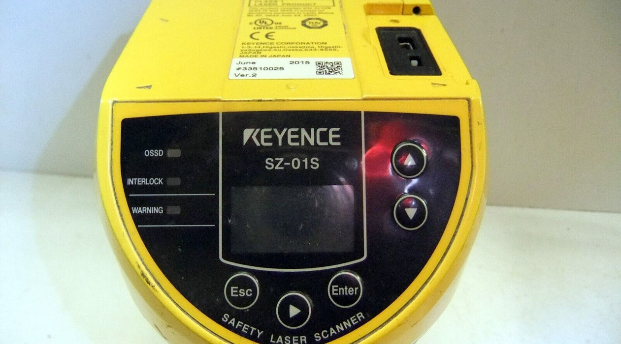 Keyence Safety Laser Scanner SZ-01S 24VDC