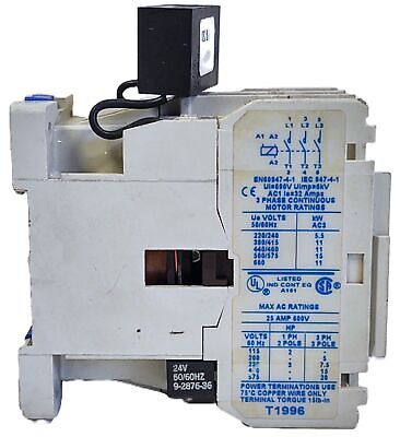 Eaton CE15EN3TZ Contactor with 24VAC 50/60Hz Coil