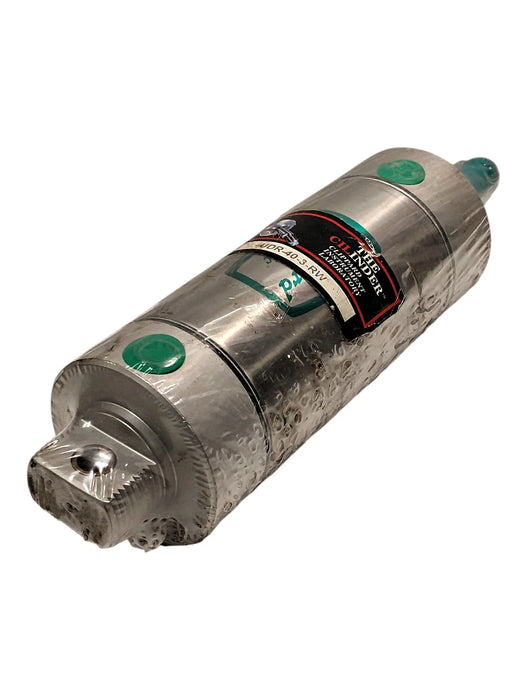 Clippard UDR-40-3-RW Double-Acting Single-Rod Cylinder w/ 1/4-18 NPT Ports