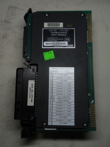 1 Allen-Bradley 1771-IXC THERMOCOUPLE INPUT MODULE
