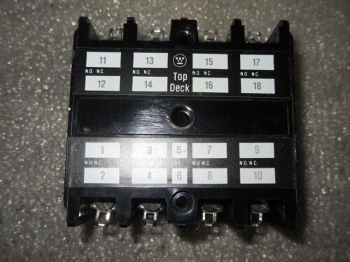 1 WESTINGHOUSE ARA40 4 POLE ADDER